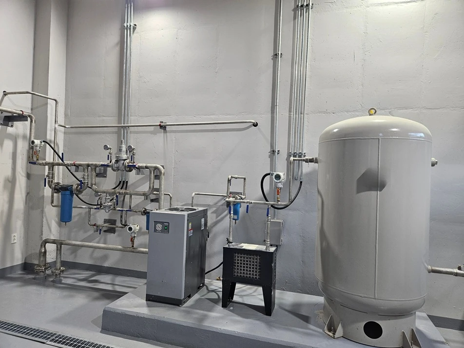 Air Receiver Tank of membrane filtration facility